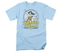 Dc Wonder Woman Men's Comics Star Of Paradise Island Short Sleeve Adult Tee / T-Shirt