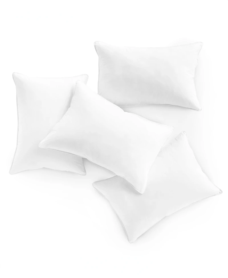 Downlite EnviroLoft Soft/Medium Density Alternative 4-Pack Pillows, Queen