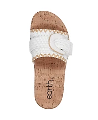 Earth Women's Samsy Platform Slide Sandals