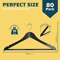 Lifemaster Wooden Hanger Set