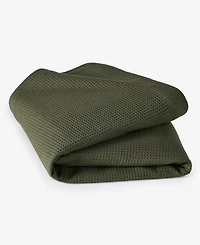 Arch Studio Waffle Cotton Blanket, Twin, Exclusively at Macy's