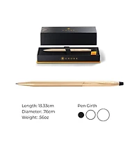 A. T. Cross A.t. Cross Classic Century 23KT Gold Plate Ballpoint Pen