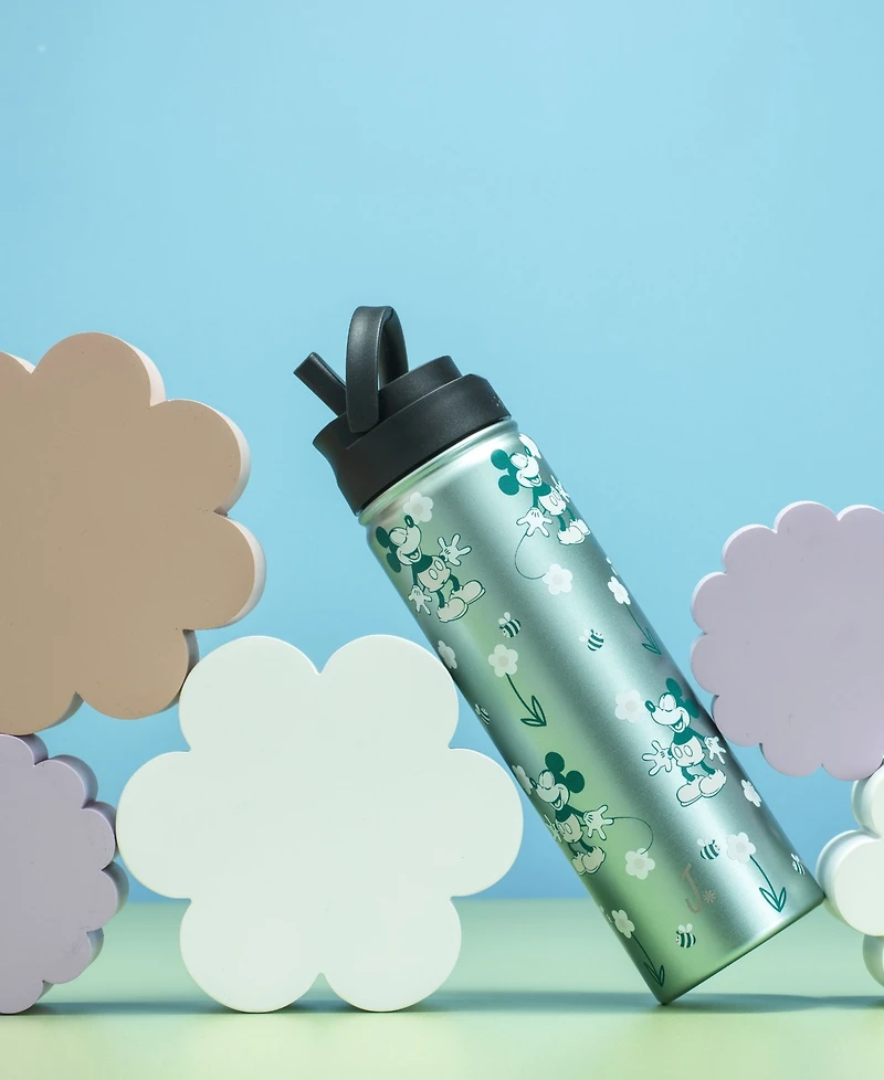 JoyJolt Disney Retro Vintage 22 oz. Water Bottle