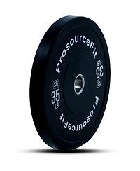 ProsourceFit Solid Rubber Bumper Plate
