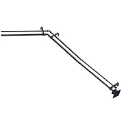 Kenney Mission 3/4" Decorative Bay Window Double Curtain Rod
