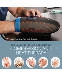 LifePro Legra Hand Massager with Heat & Compression – Heated Finger, Wrist & Palm Massager for Pressure Point Therapy