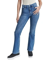 Dkny Jeans Petite Williamsburg High-Rise Flare-Leg