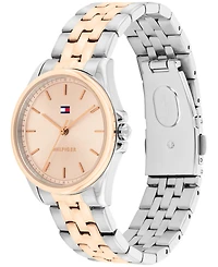 Tommy Hilfiger Women's Quartz Two-Tone Stainless-Steel Bracelet Watch, 30mm