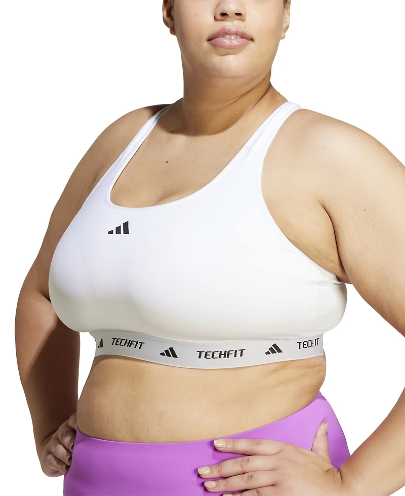 adidas Plus Techfit Racerback Sports Bra