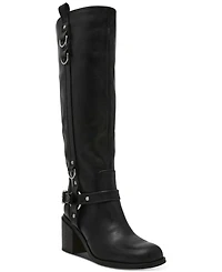Steve Madden Women's Lawful Tall Moto Boots
