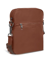 Onyx Leather Cross Body Bag