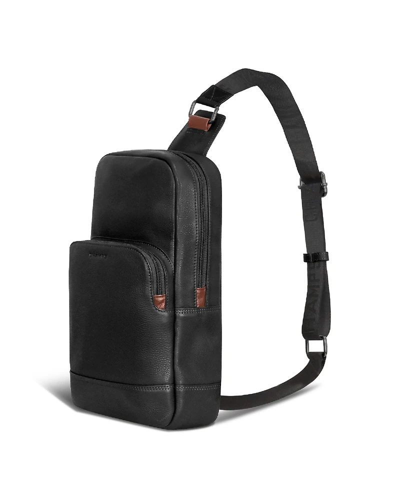 Onyx Leather Sling Bag