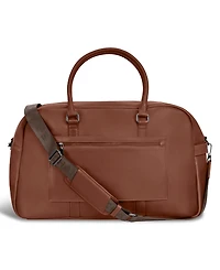 Onyx Leather Duffle Bag