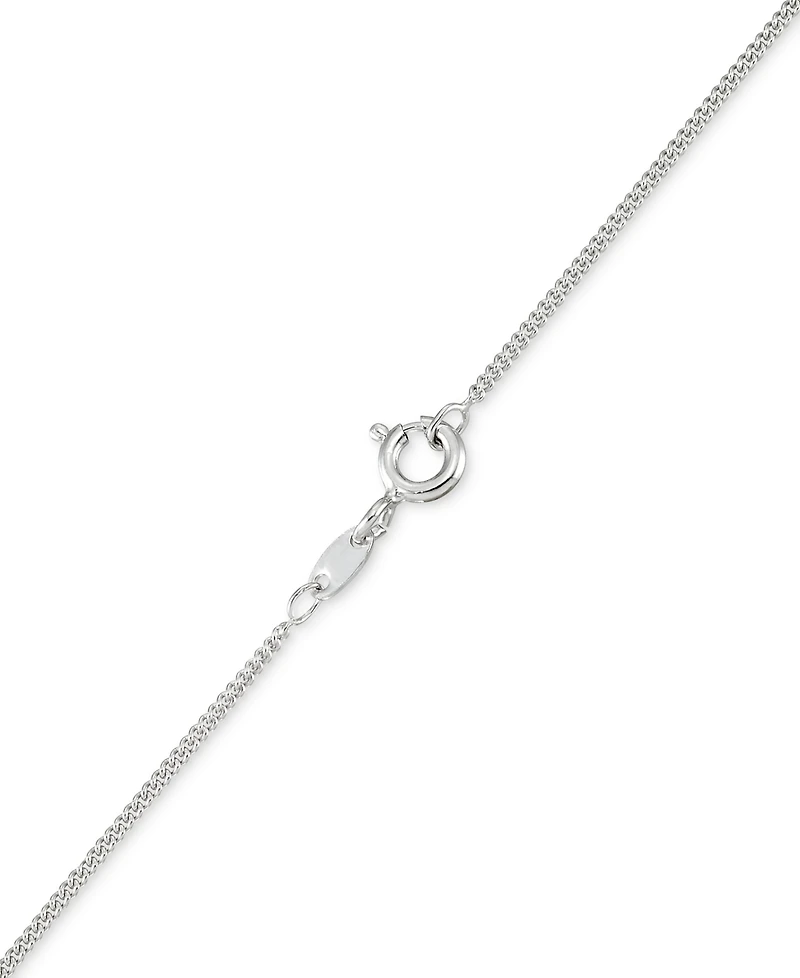 Marcasite & Synthetic Turquoise 18" Pendant Necklace in Sterling Silver