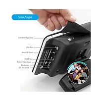 Pyle 10.5'' Car Headrest Dvd Player Kit with Secondary Screen, Wireless Headphones