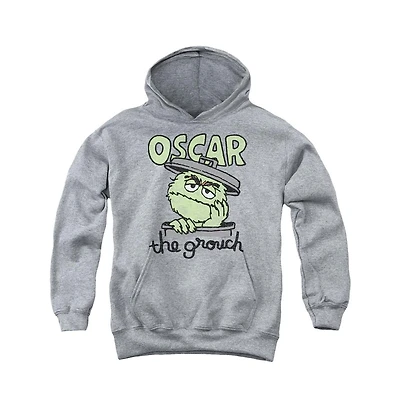 Sesame Street Youth Canned Grouch Pull Over Hoodie
