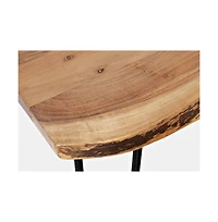 Jofran Nature's Edge 52'' Solid Acacia Counter Height Dining Table