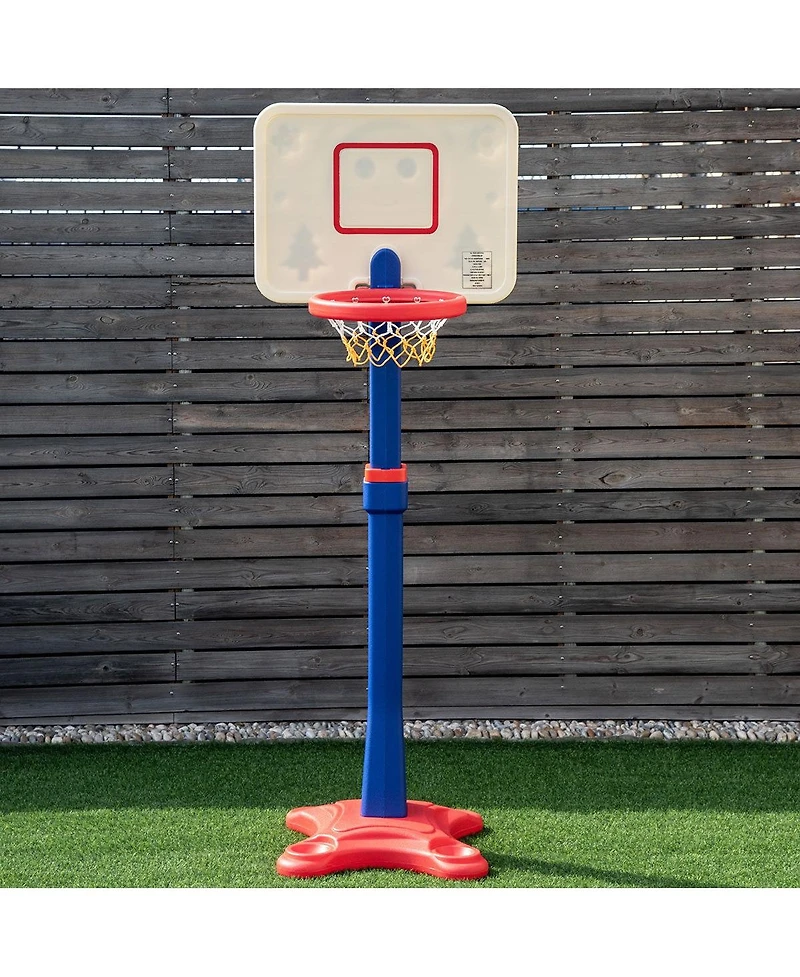 Kuyotq Kids Adjustable Height Basketball Hoop Stand