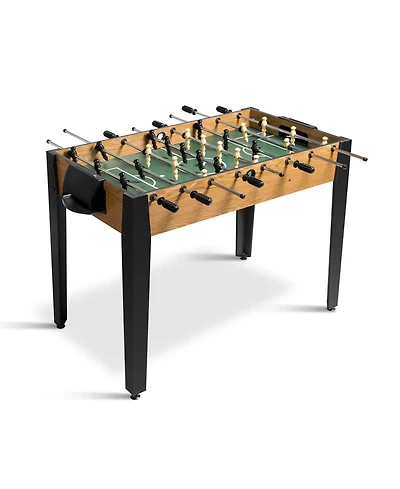 Kuyotq 48" Competition Sized Home Recreation Wooden Foosball Table