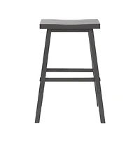 Liberty Furniture 30 Inch Sawhorse Stool- Gray