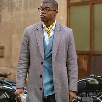 Corbara - Silk Ascot Cravat Tie for Men