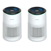 Morento Air Purifiers for Home, Air Purifier for Smoke Pet Dander Odors with Fragrance Sponge, Small Air Purifier with Sleep Mode for Bedroom Office,