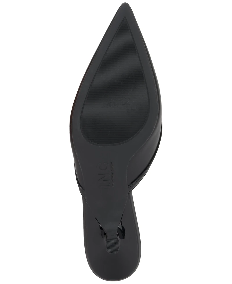 I.n.c. International Concepts Women's Caetti Pointed Toe Heeled Mules, Exclusively at Macy's