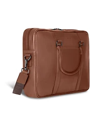 Champs Onyx Collection Leather Slim Briefcase