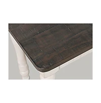 Jofran Madison County Rustic Reclaimed Pine Farmhouse 54" Dining Bench