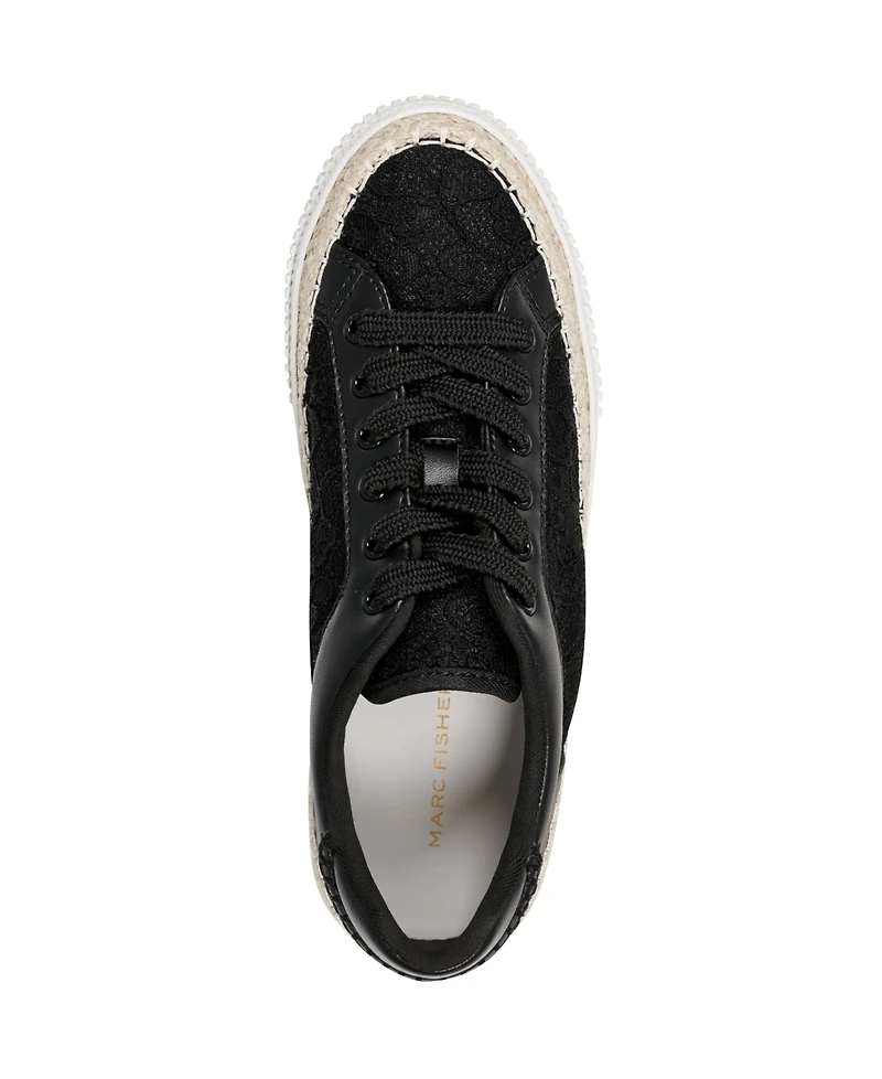 Marc Fisher Women's Spryng Platform Lace-Up Sneakers