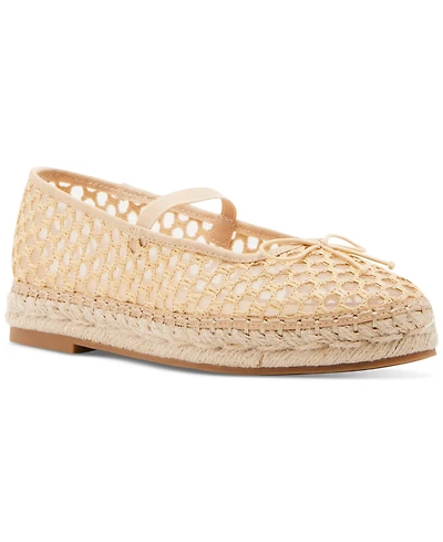 Madden Girl July Mary-Jane Platform Espadrille Flats