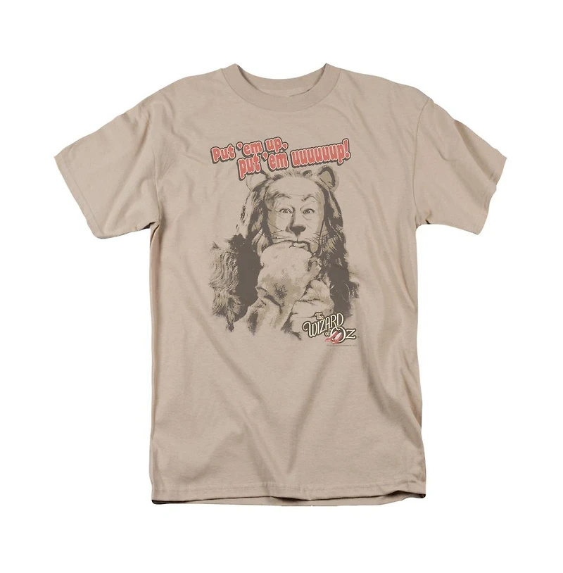 Wizard Of Oz Mens Put Em Up Short Sleeve Adult Tee / T-Shirt