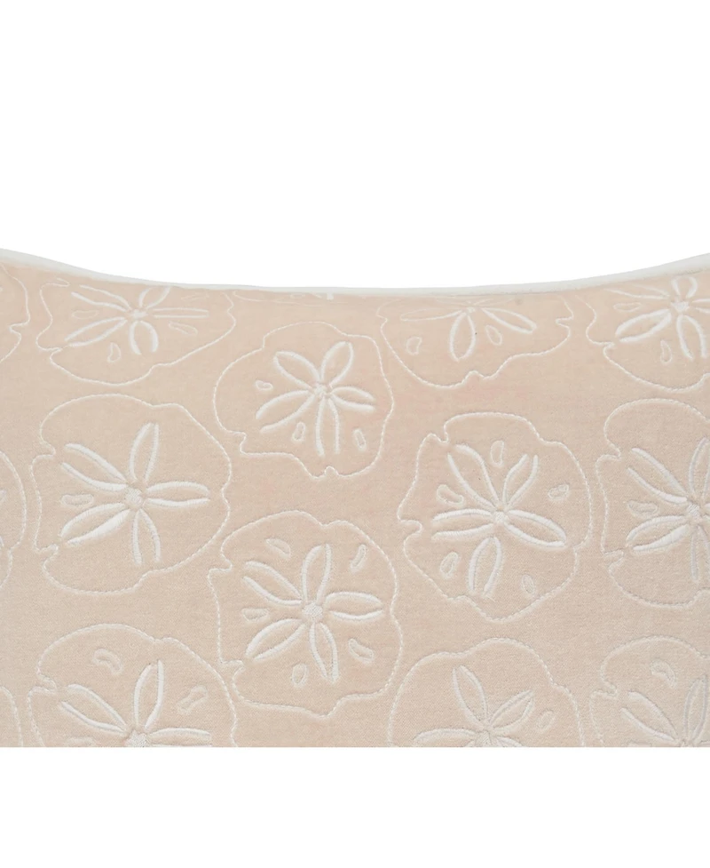 Sand Dollar Velvet Pillow