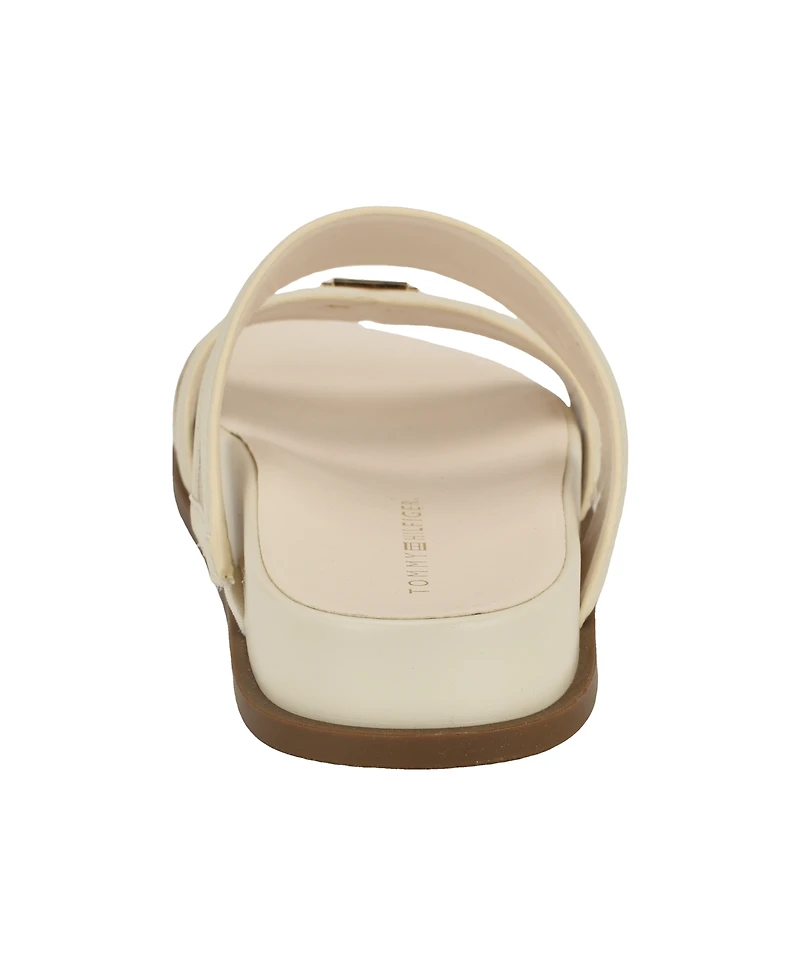 Tommy Hilfiger Women's Jiana Logo Footbed Slip-On Sandals