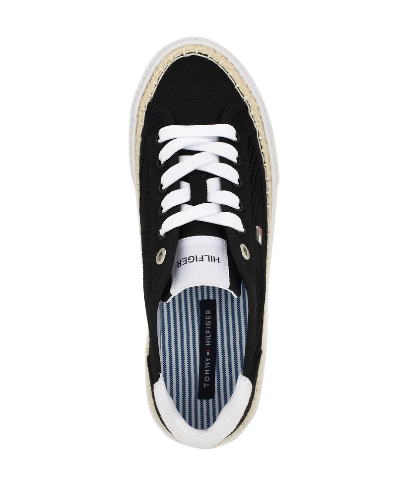 Tommy Hilfiger Women's Chirley Mesh Espadrille Platform Sneakers