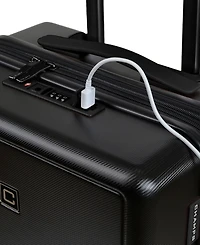 Champs 3-Piece Vintage Muse Collection Hardside Luggage Set