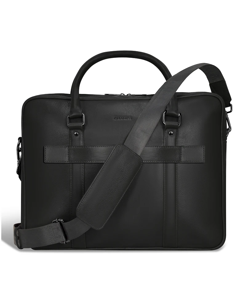Champs Onyx Collection Leather Briefcase