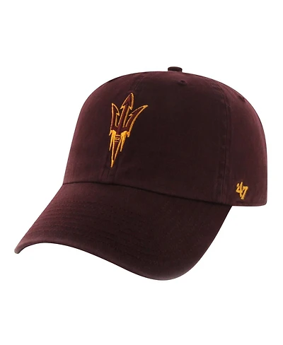 '47 Brand Men's Maroon Arizona State Sun Devils Vintage Clean Up Adjustable Hat