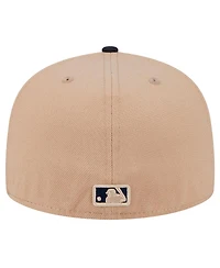 New Era Men's Khaki York Yankees 59FIFTY Fitted Hat