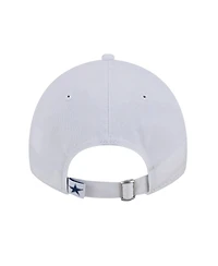 New Era Men's White Dallas Cowboys Main 9TWENTY Adjustable Hat