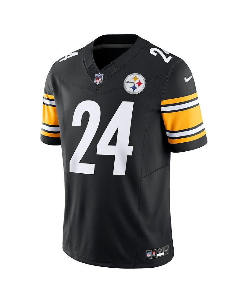 Nike Men's Joey Porter Jr. Black Pittsburgh Steelers Vapor F.u.s.e. Limited Jersey
