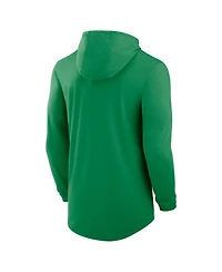 Nike Men's Green Oregon Ducks Lightweight Performance Long Sleeve Hoodie T-Shirt