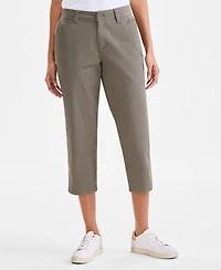 Style & Co Petite Mid-Rise Comfort Waist Capri Pants, Exclusively at Macy's