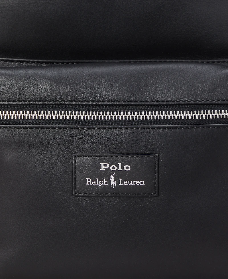 Polo Ralph Lauren Men's Smooth Leather Backpack
