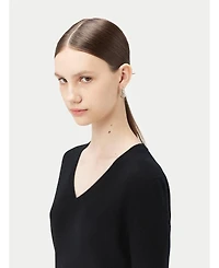 Gobi Cashmere Women's Essential Cashmere V-Neck Sweater