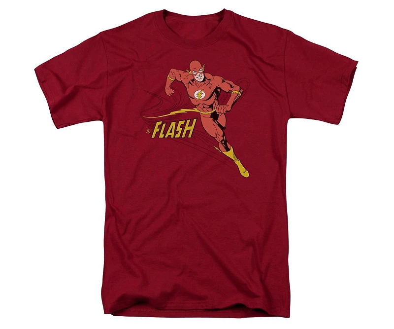 Dc Flash Mens Comics Jetstream Short Sleeve Adult Tee / T-Shirt