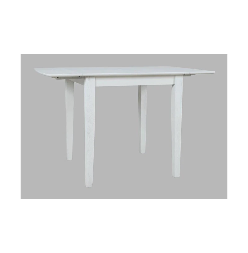 Jofran Wire-Brushed Acacia Drop-Leaf Coastal Wire-Brushed Acacia Dining Table
