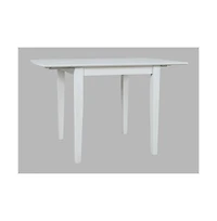 Jofran Wire-Brushed Acacia Drop-Leaf Coastal Wire-Brushed Acacia Dining Table