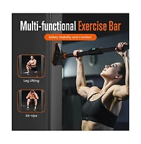 Squatz Adjustable Pull-Up and S-Type Push-Up Bars for Home Strength Training