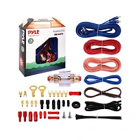 Pyle Marine Stereo Audio Wiring Kit, 8-awg Amplifier Installation